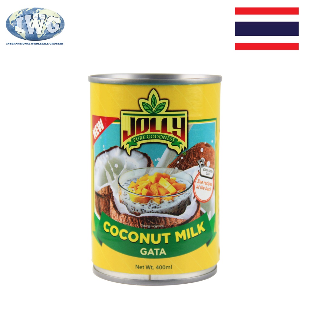 IWG JOLLY Coconut Milk 400ml Shopee Philippines