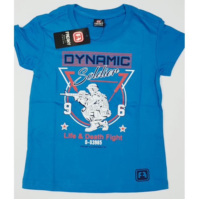 Dynamic Soldier Boys TShirt(Freaky) Shopee Philippines