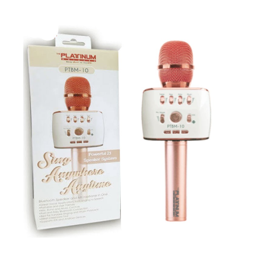 The PLATINUM PTBM10 Bluetooth Speaker and Microphone in One Shopee