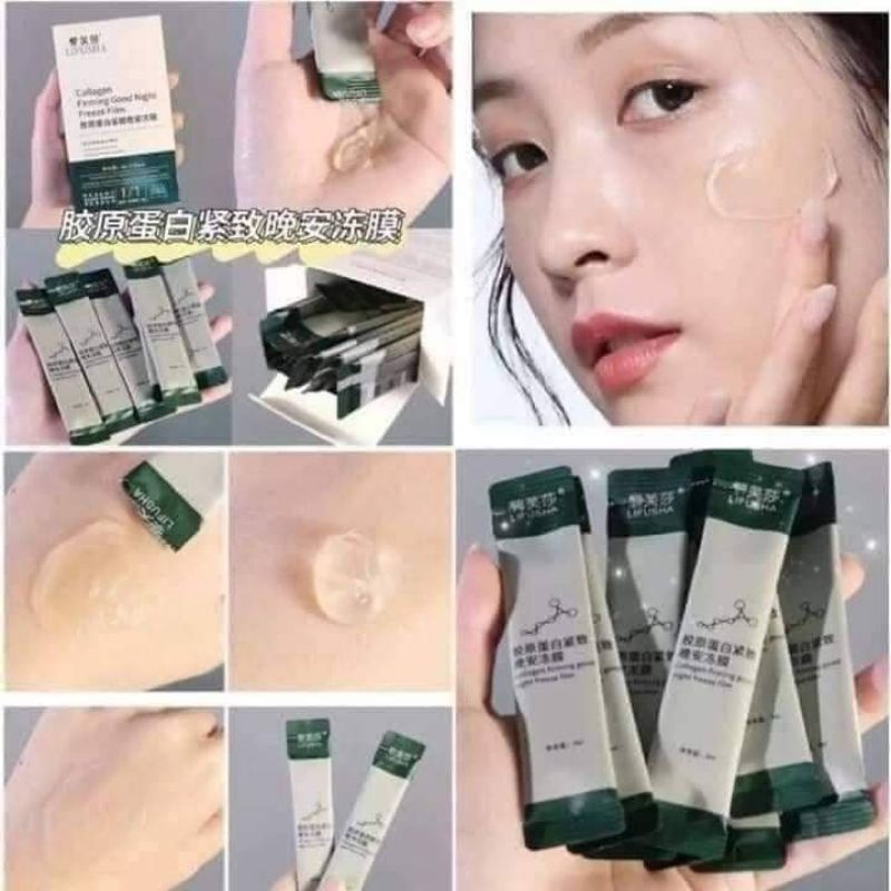 BioAqua Collagen Firming Sleeping Mask 1Box (20pcs) Shopee Philippines