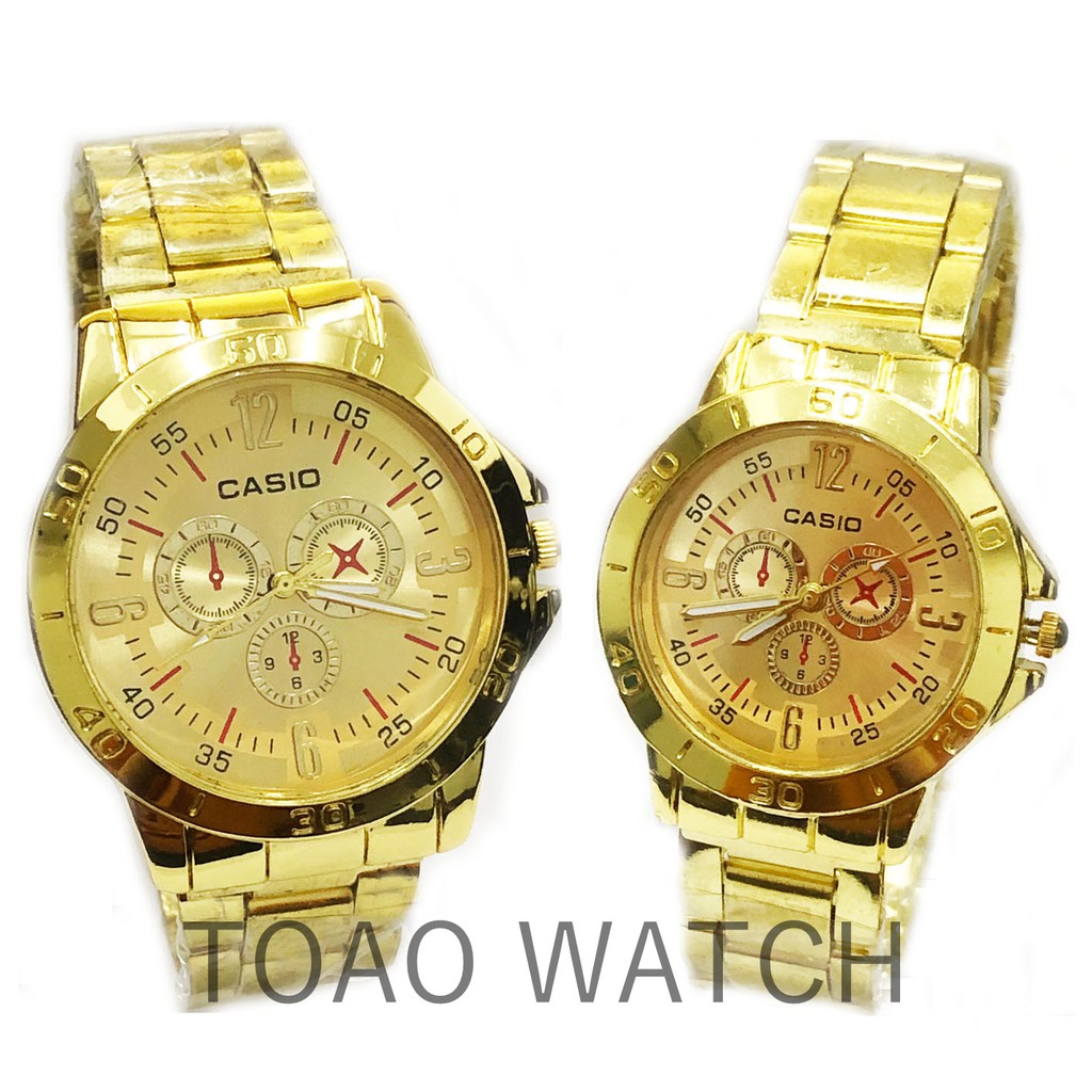 Casio Classy Stainless steel Couple watch Shopee Philippines