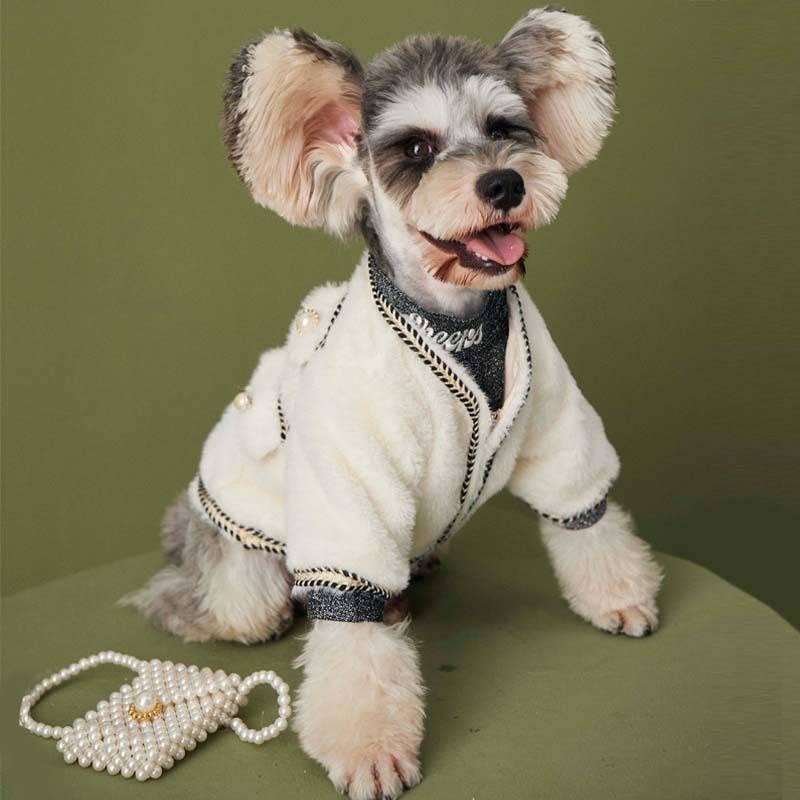 Descubrir 91+ imagen chanel dog sweatshirt