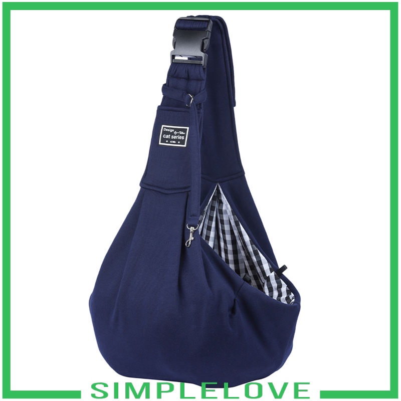 [SIMPLELOVE] Hand Free Pet Sling Carrier Bag Cat Dog Collapsible Single