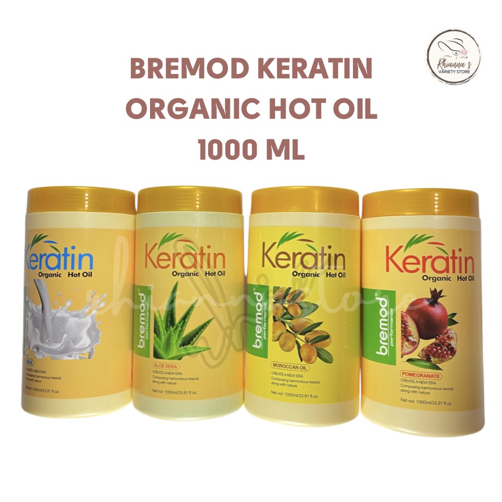Bremod Keratin Organic Hot Oil 1000 ML Shopee Philippines