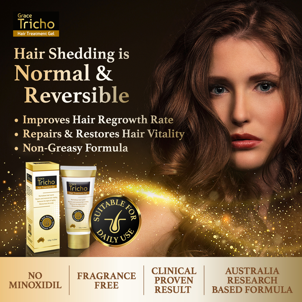 Grace Tricho Hair Treatment Gel for Sensitive Scalp Solution
