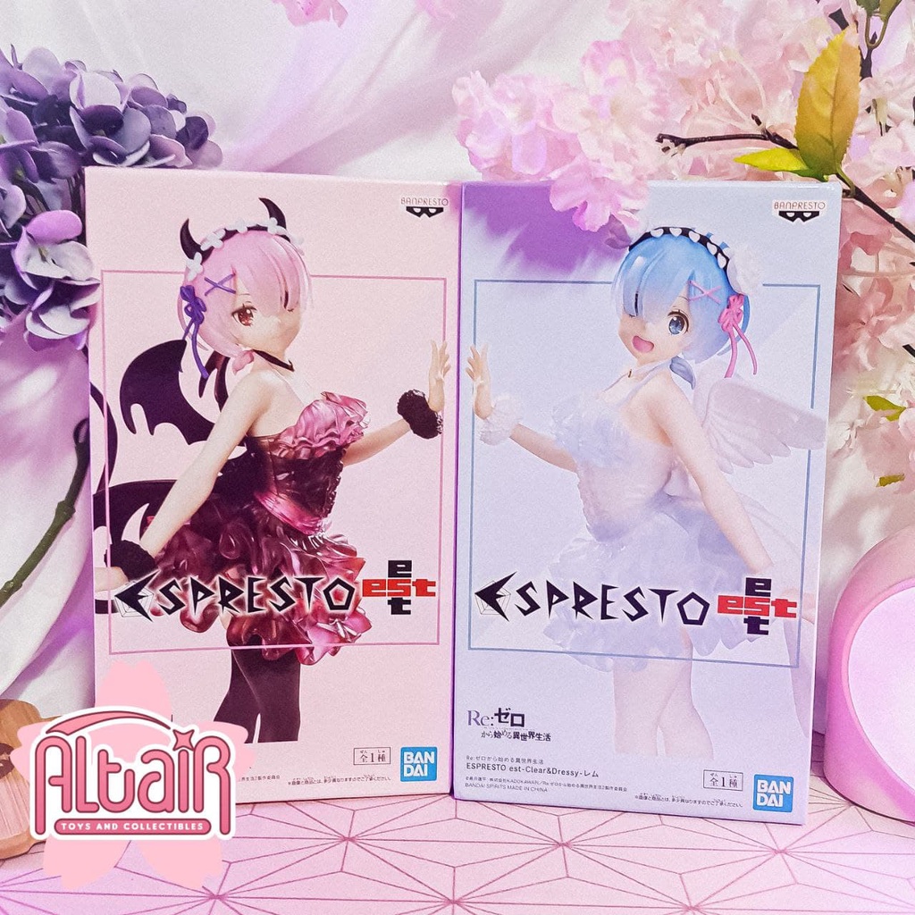 REZERO Devil Ram and Angel Rem SET (Authentic) ESPRESTO EST CLEAR & DRESSY Shopee Philippines
