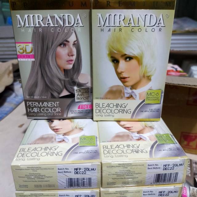 Miranda bleaching / miranda ash Bonde / miranda hair color Shopee