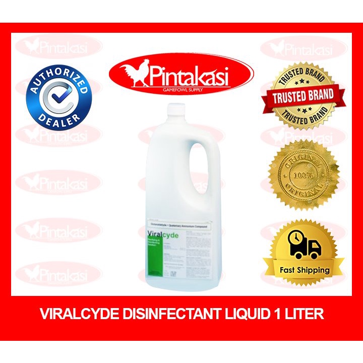 Viralcyde Disinfectant 1 Liter STERILIZING AND DISINFECTING SOLUTION
