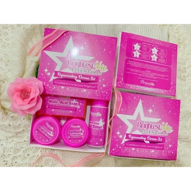Brightest Skin Essentials rejuvenating set Shopee
