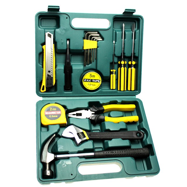 16PCS TOOL SET Handy Tool Set 16 in 1 tools Home Package Gift Repair