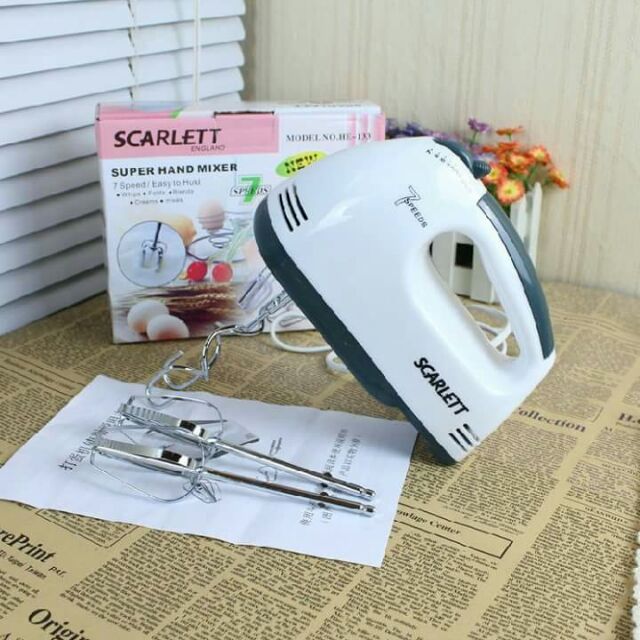 SCARLETT 7 SPEED SUPER HAND MIXER Shopee Philippines