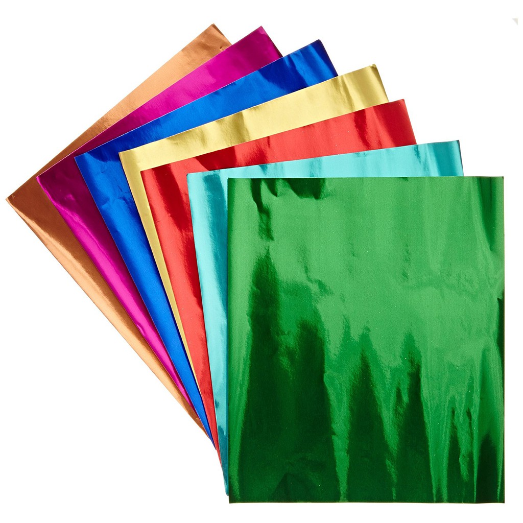 Aluminum Foil Paper (Colored) 9" x 12" (100pcs) FOOD GRADE Shopee