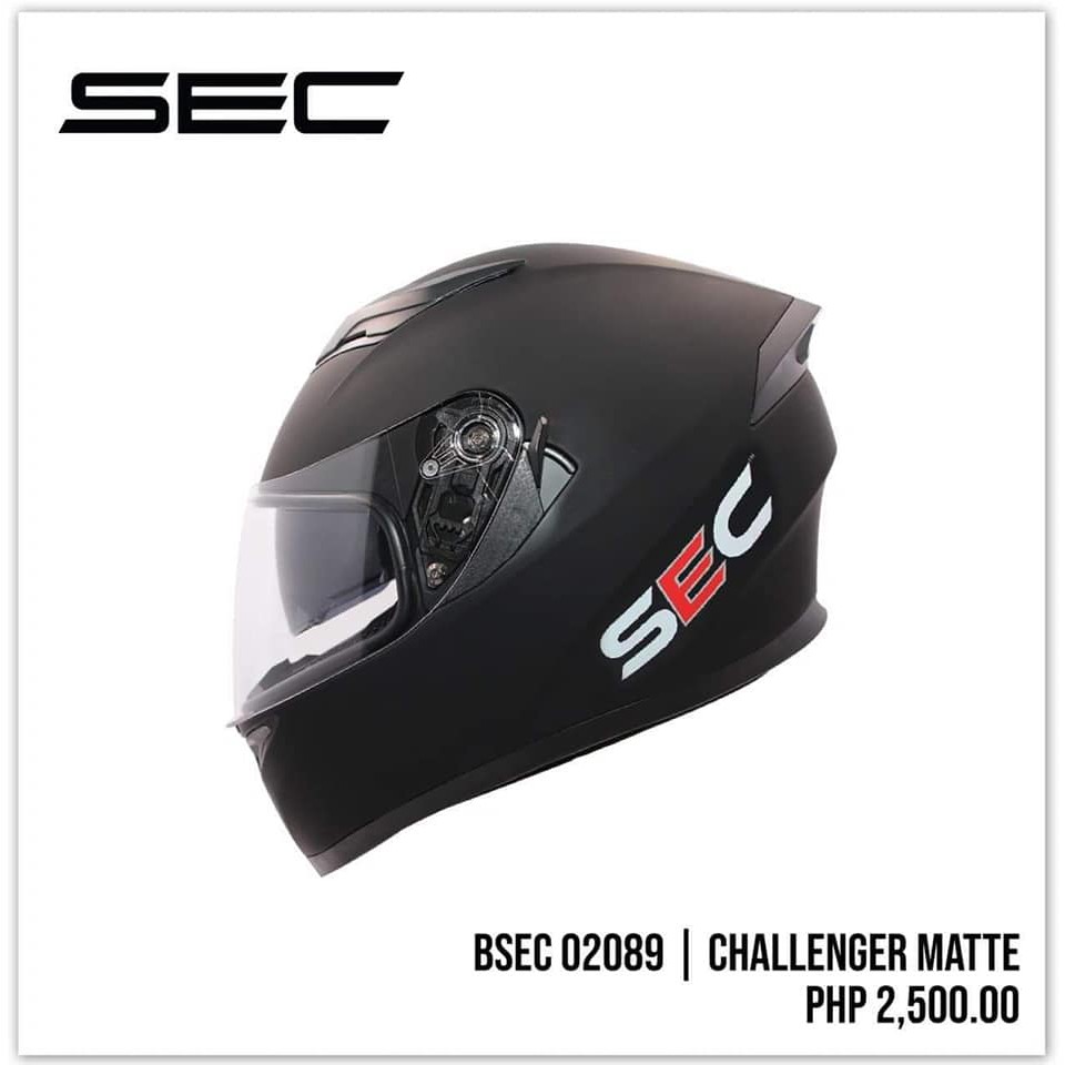 sec navi matte black full face helmet Shopee Philippines