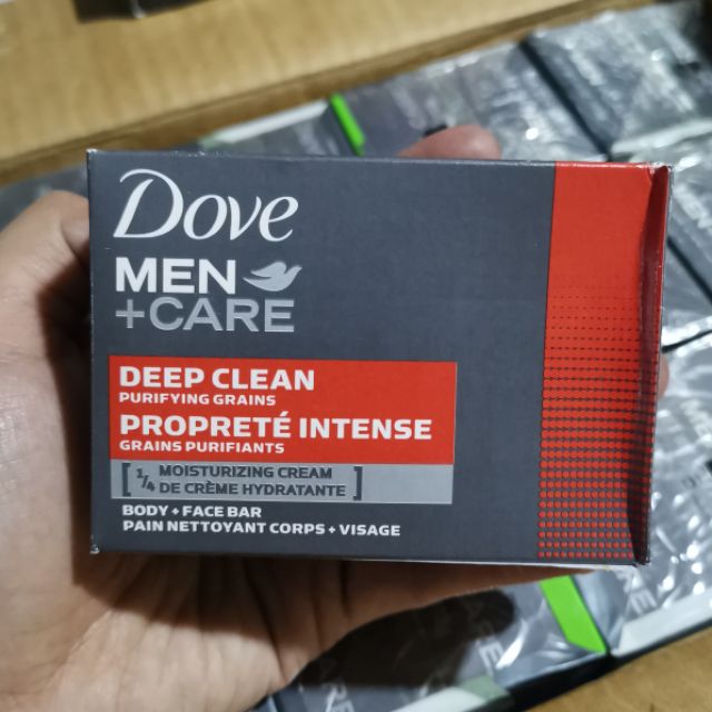 Dove Men+Care Bar Soap 113g Deep Clean Shopee Philippines