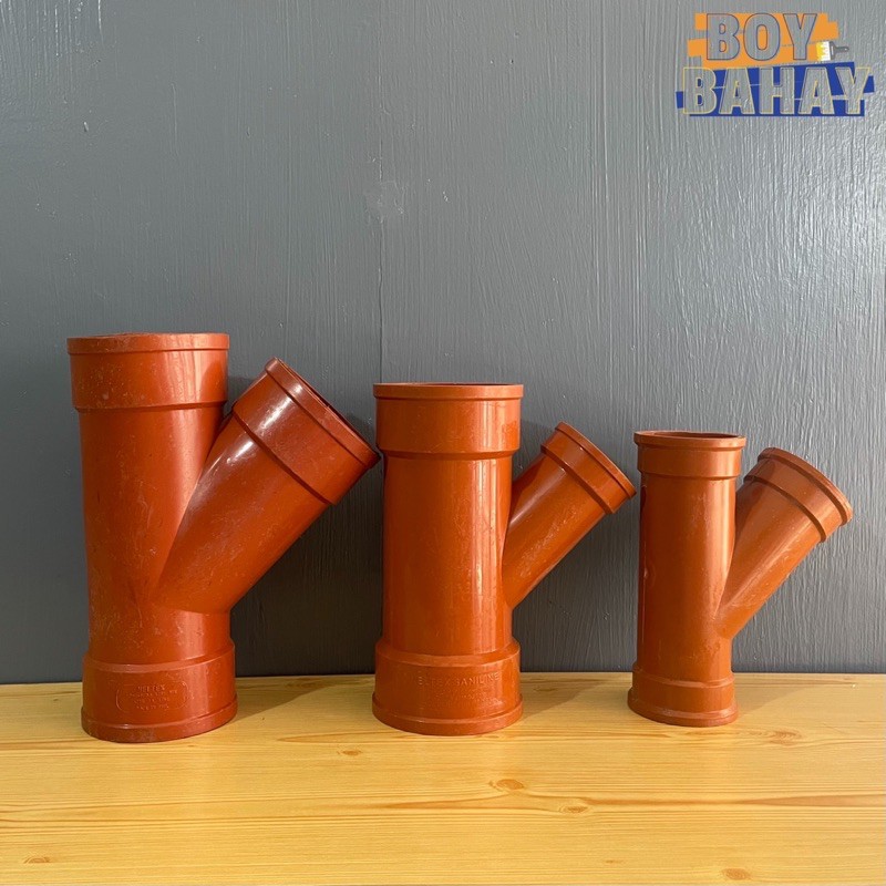 Neltex Saniline PVC Wye (4 By 4, 4 By 3, 4 By 2, 3 By 3, 3 By 2 And 2