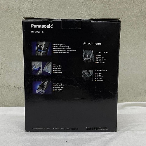 PANASONIC ERGB60 AC/RECAHRGEABLE BEARD/HAIR TRIMMER Shopee Philippines
