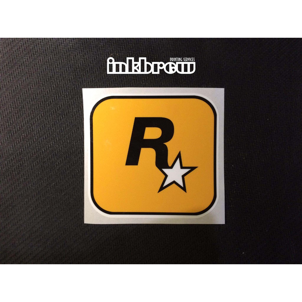 Rockstar Games Vinyl Sticker Shopee Philippines