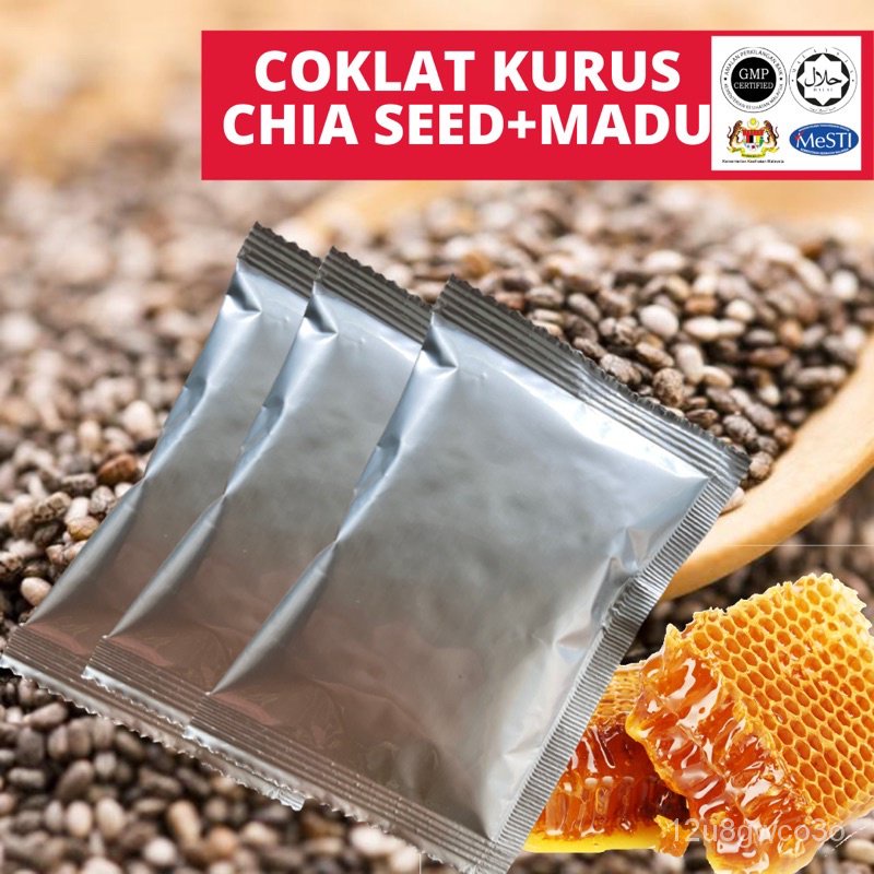 spot seedsCOKLAT KURUS CHIA SEED+MADU(MEAL REPLACEMENT)DIRECT KILANG