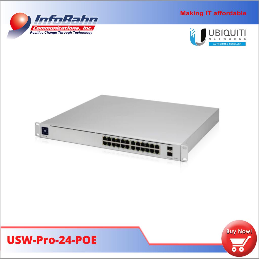 Ubiquiti Unifi Switch Pro 24 Poe Gen 2 UswPro24Poe I Redundant Power