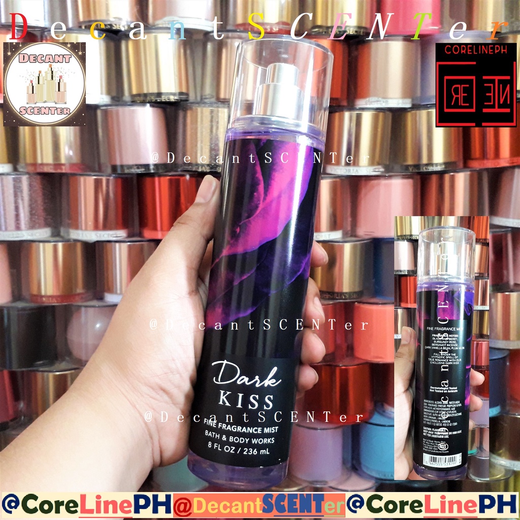 Dark Kiss Bath & Body Works Full Size 236ml Shopee Philippines