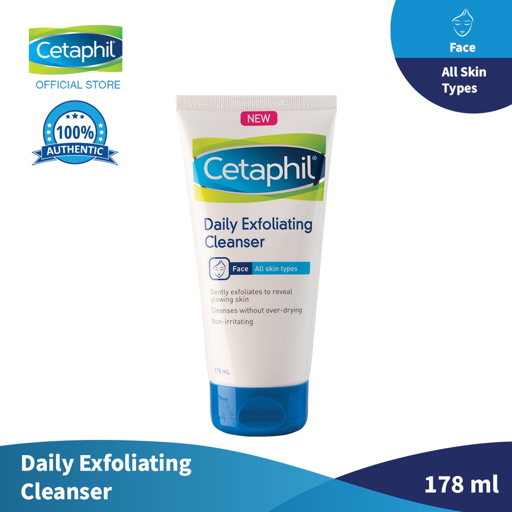Cetaphil Daily Exfoliating Cleanser 178ml Shopee Philippines