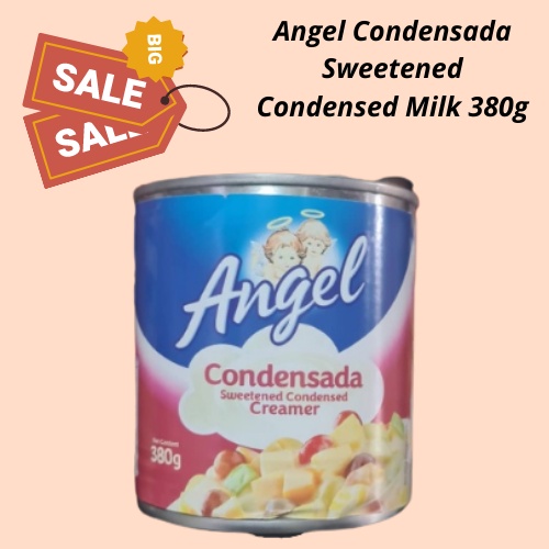 Angel Condensada Sweetened Condensed Milk 380g (Expiry Nov. 10, 2022