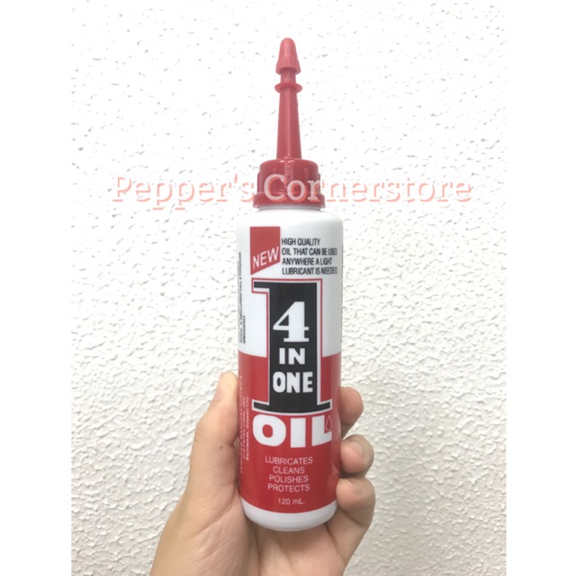 4 in 1 Oil Lubricant 120mL Shopee Philippines