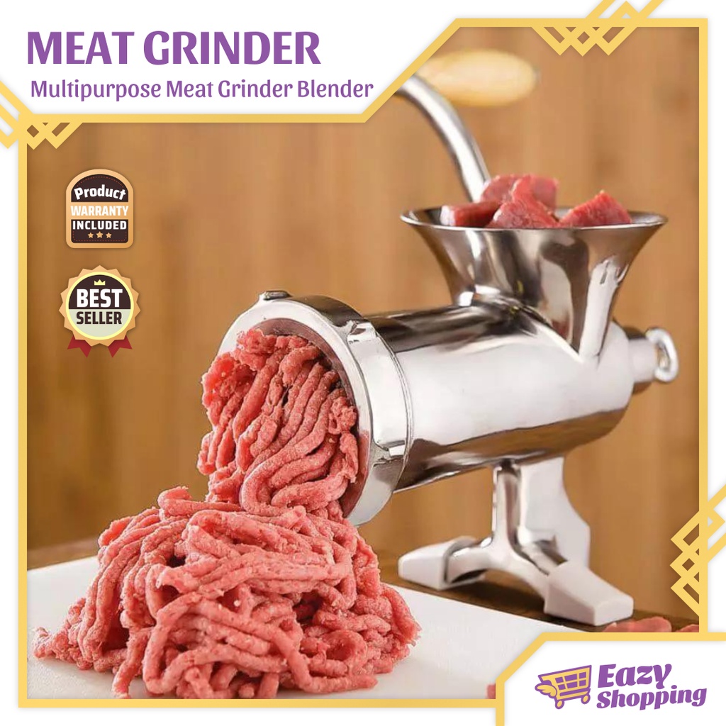 Meat Grinder Manual Heavyduty Kitchen Stainless Grinder Multi Purpose