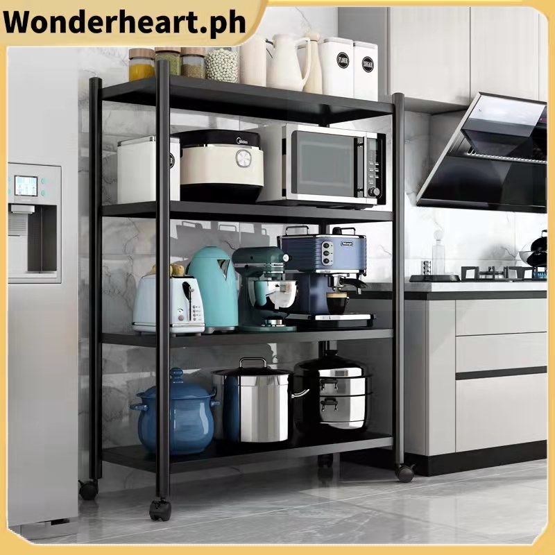 3Tier MultiPurpose Removable Kitchen Shelves Storage Racks cart