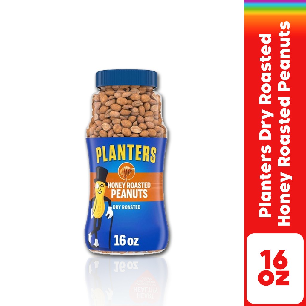 Planters Dry Roasted Honey Roasted Peanuts Shopee Philippines