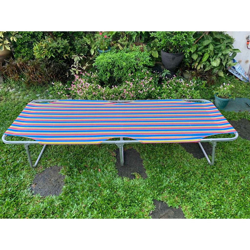 Folding Bed Nylon Canvas Shopee Philippines