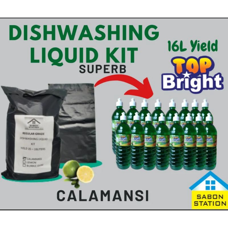 Dishwashing Liquid D.I.Y SUPERB KIT (16LITERS) Shopee Philippines