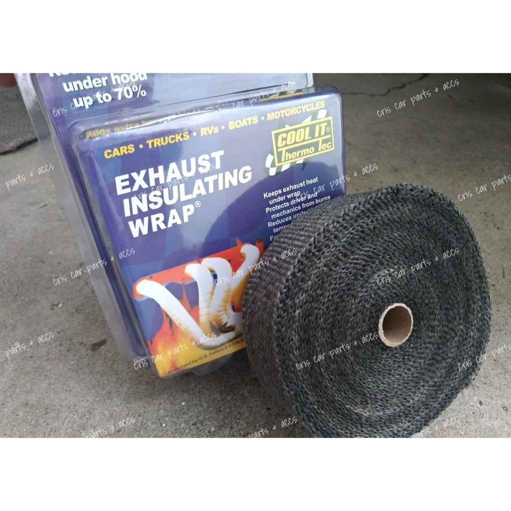 Thermo Tec Fiberglass Header Insulating Cylinder Wrap Shopee Philippines