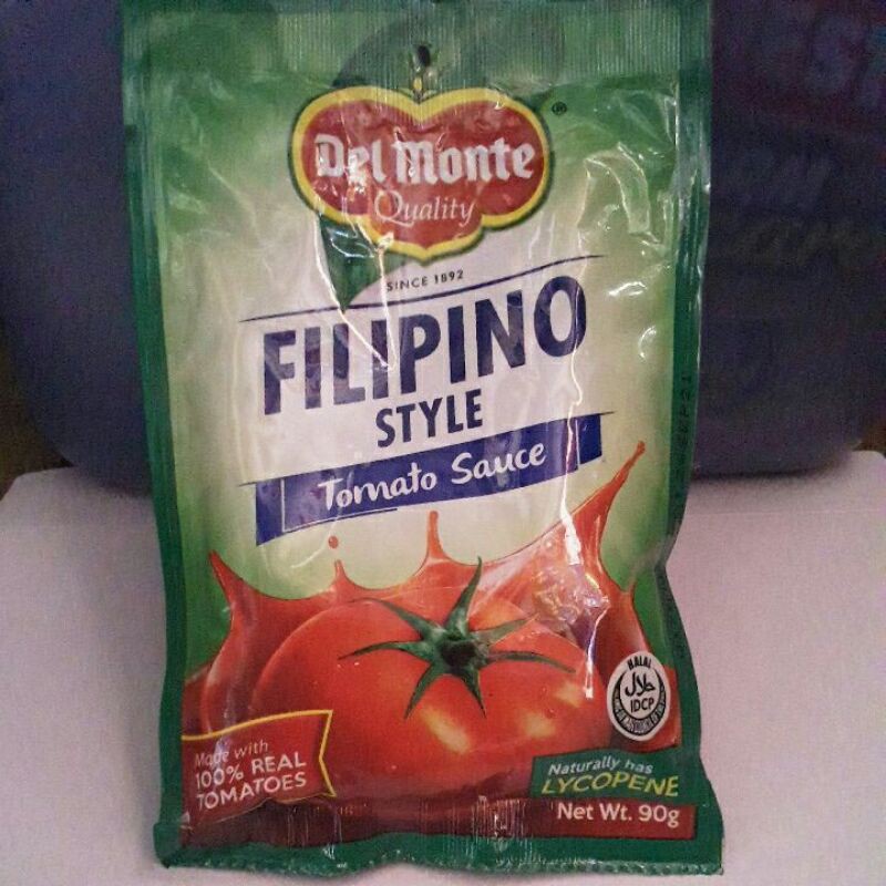 Del Monte Tomato Sauce 90g Shopee Philippines