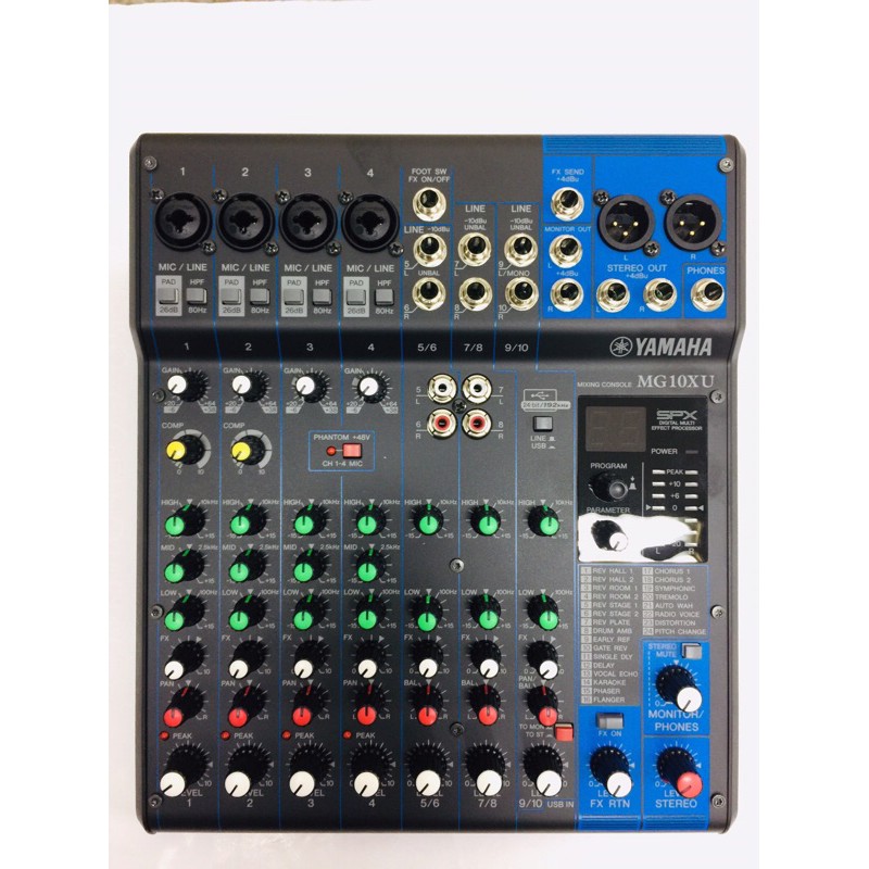 Original YAMAHA MG10XU 10 channel mixer | Shopee Philippines