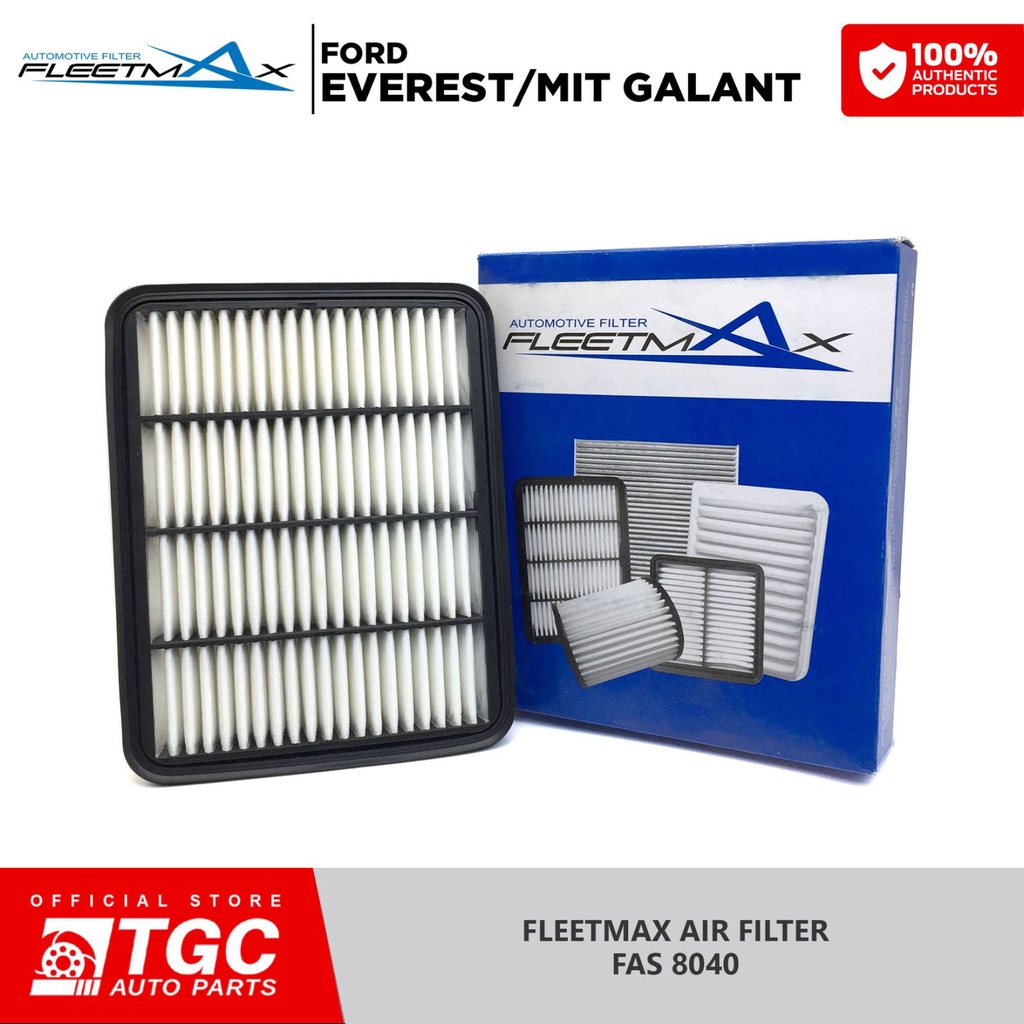 Fleetmax Air Filter / Air Cleaner Ford Ranger Everest Diesel 1999
