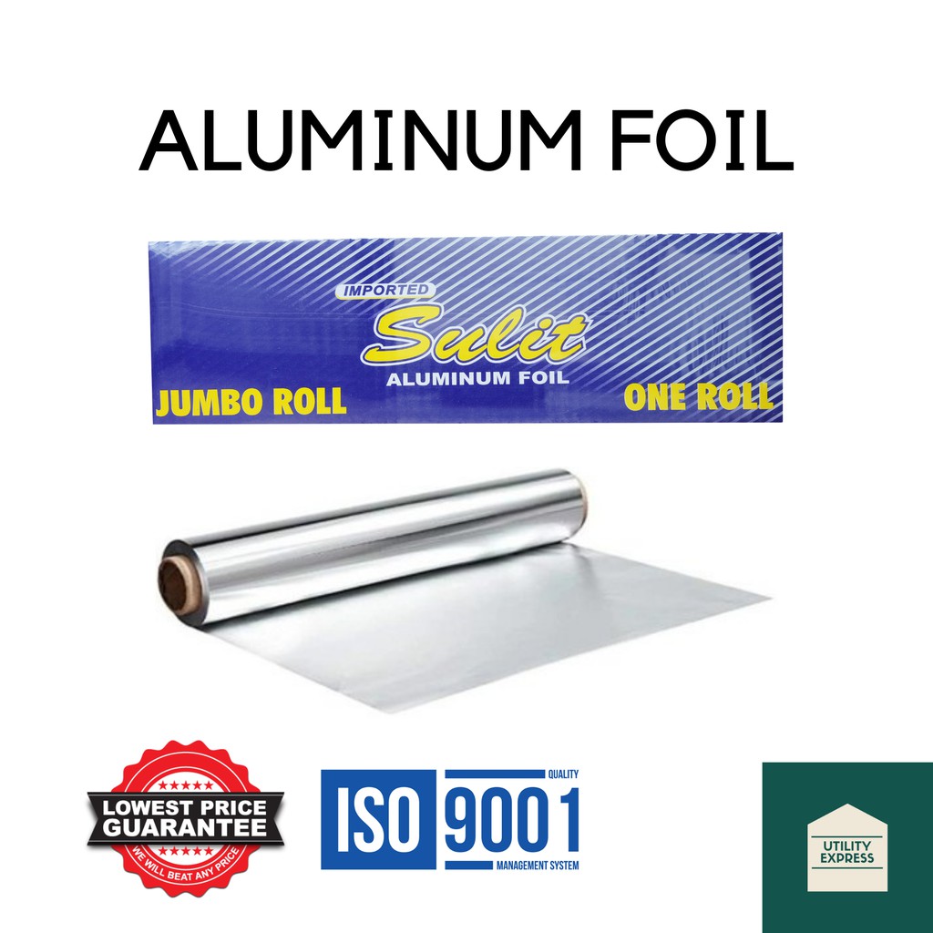 Aluminum Foil Jumbo Roll Sulit Brand 300M x 12 inches 300 Meters Food