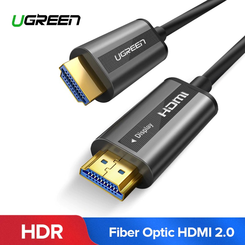 Ugreen HDMI 2.0 Cable 4K 60Hz Fiber Optic HDMI Cable HDR for HDTV Xiaomi Box PS4 Shopee