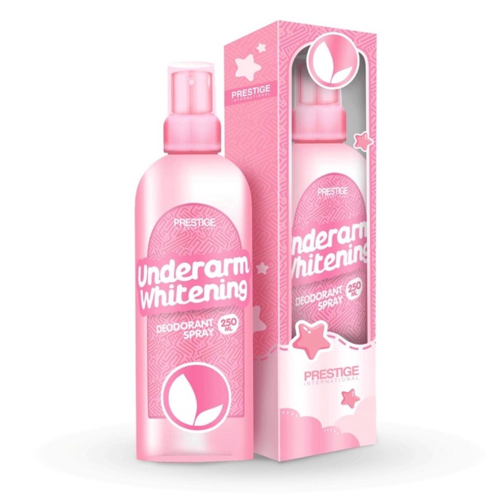 Prestige Underarm Whitening Deodorant Spray 250ML Shopee Philippines