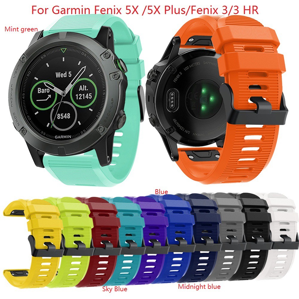 For Garmin Fenix 5X/ 5X Plus/ Fenix 3/ 3 HR Quick Fit Watch Band Strap