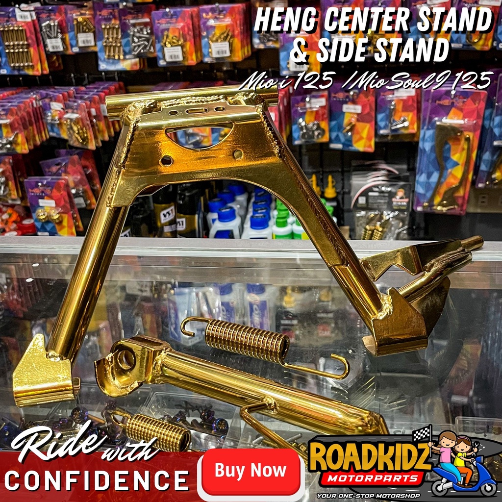 HENG CENTER STAND / SIDE STAND FOR MIO I 125/M3/MIO SOUL I 125 Shopee