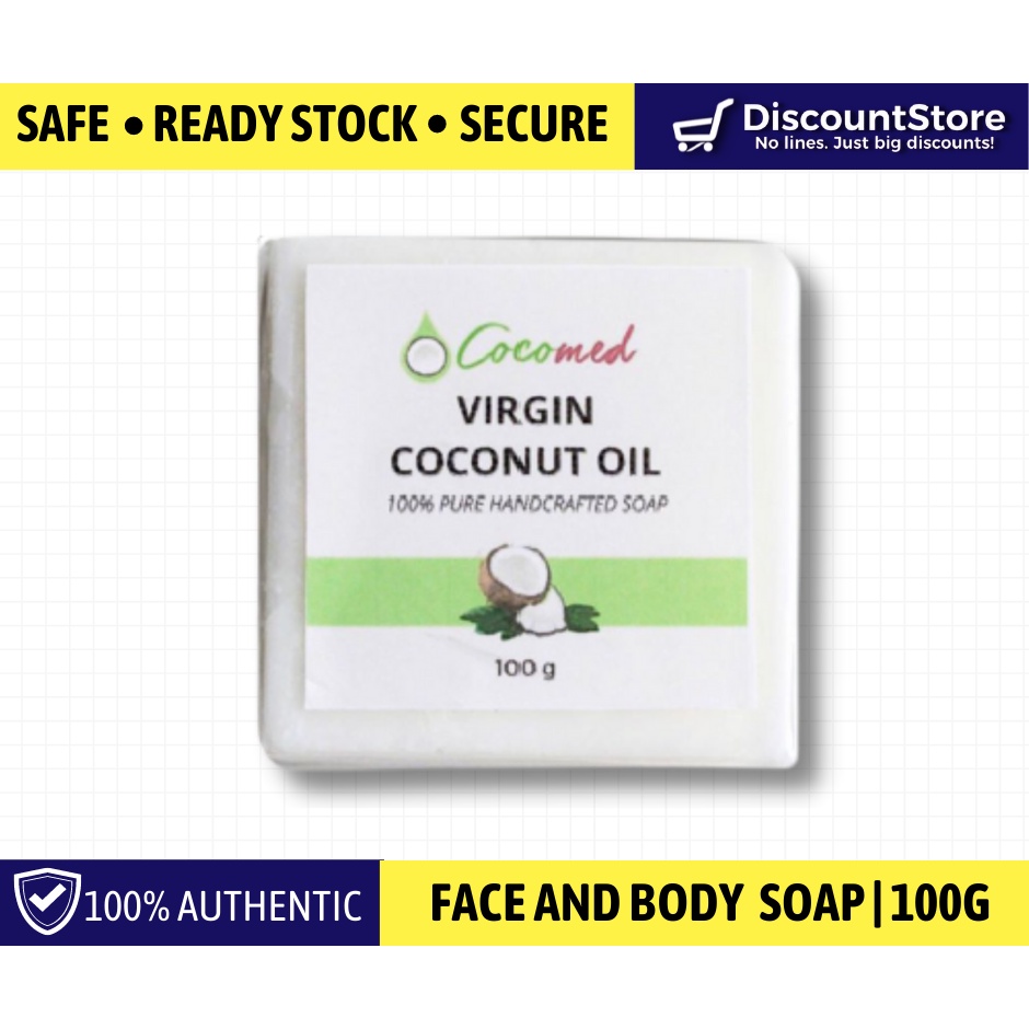 Pure Virgin Coconut Soap 100g Shopee Philippines