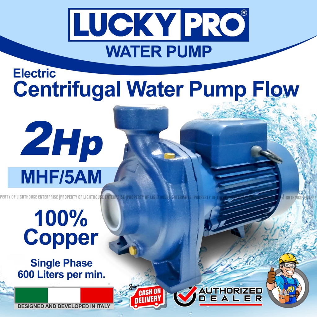 LUCKY PRO Italy 2HP 2"x2" Centrifugal Pump/Electrical Water Pump (MHF