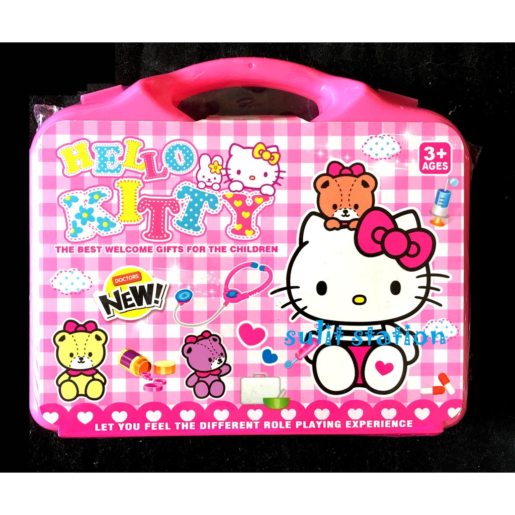 HELLO KITTY DOCTOR MEDICINE KIT SET PLAY BAG TOYS Shopee Philippines