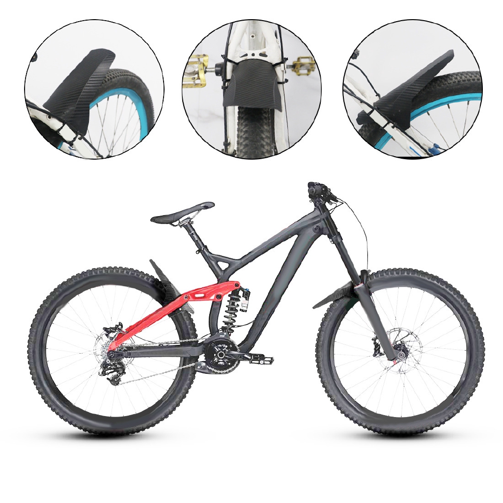 HOT SALE 2Pcs Mountain Bike Fender, Front and Rear MTB Mud Guard