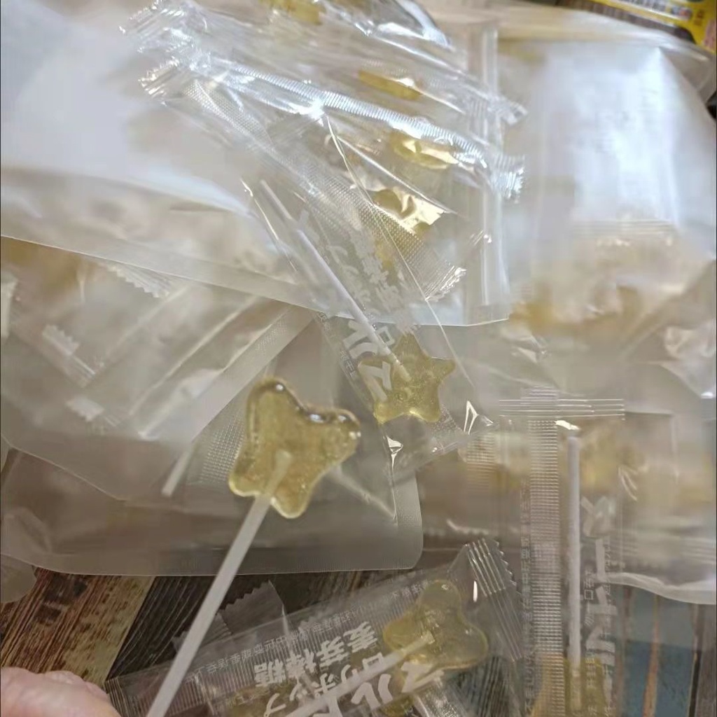 Maltose Authentic Lollipop Bouquet Ci Pear Cream Lollipop Candy Carry