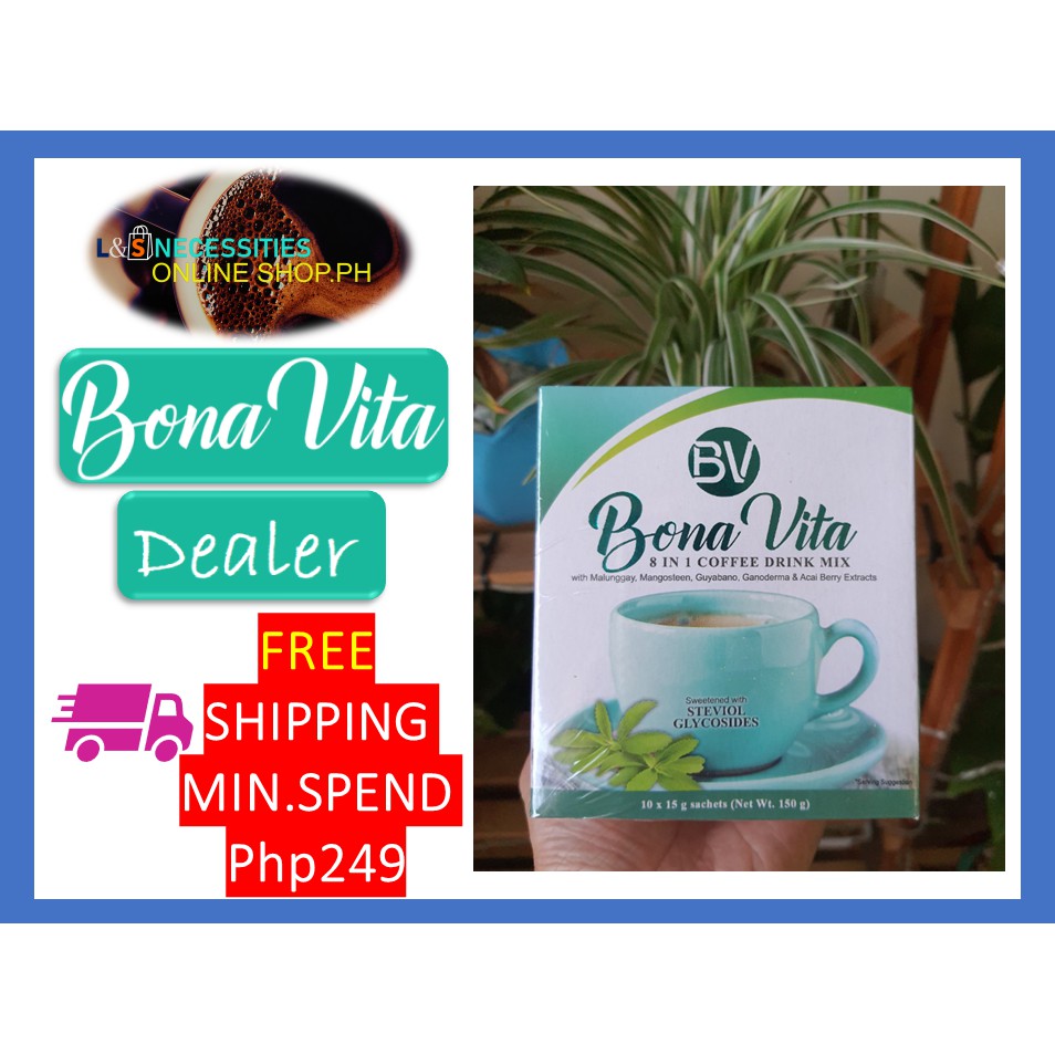 Bonavita 8in1 Coffee 1 Box 10 sachets Shopee Philippines