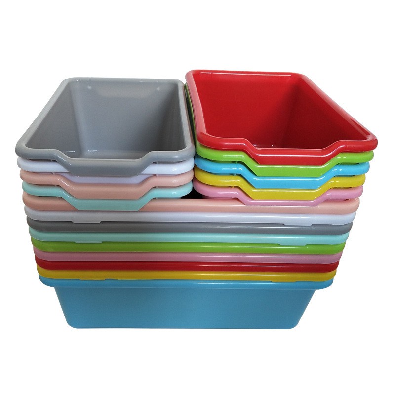 1pc Plastic Toy Bins storage Small & Big size for toy rack organizer