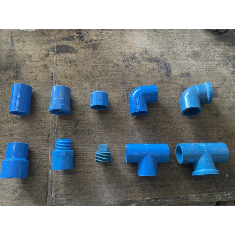PVC Blue Fittings1/2 & 3/4 Shopee Philippines