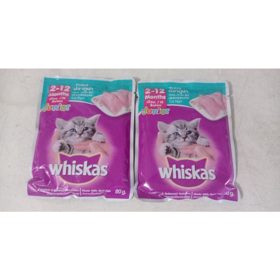 Whiskas Junior 212months 80g Shopee Philippines